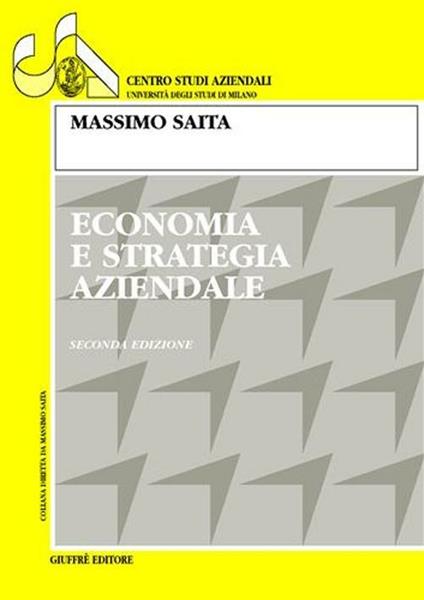 Economia e strategia aziendale - Massimo Saita - copertina