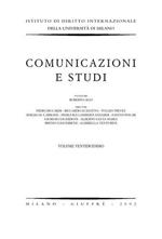 Comunicazioni e studi. Vol. 22