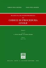 Rassegna di giurisprudenza del Codice di procedura civile. Aggiornamento 1999-2001. Vol. 1\1: Artt. 1-74.