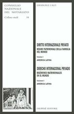 Diritto internazionale privato. Regimi patrimoniali della famiglia nel mondo. Vol. 1: America latina.
