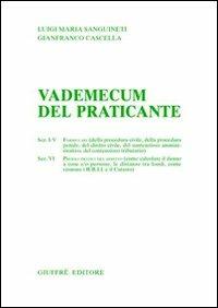 Vademecum del praticante - Luigi Maria Sanguineti,Gianfranco Cascella - copertina