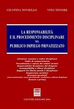 La responsabilità e il procedimento disciplinare nel pubblico impiego privatizzato