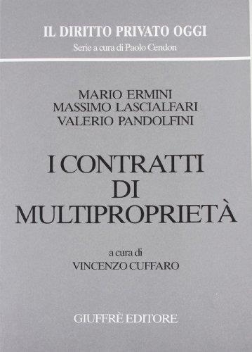 I contratti di multiproprietà