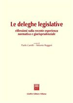 Le deleghe legislative. Riflessioni sulla recente esperienza normativa e giurisprudenziale. Atti del Convegno (Pisa, 11 giugno 2002)