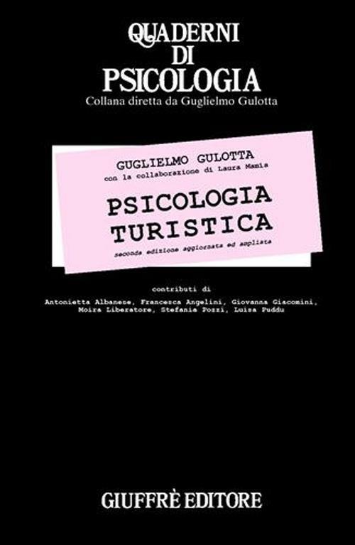 Psicologia turistica - Guglielmo Gulotta - copertina
