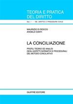 La conciliazione. Profili teorici ed analisi degli aspetti normativi e procedurali del metodo conciliativo