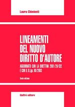 Lineamenti del nuovo diritto d'autore