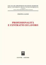 Professionalità e contratto di lavoro