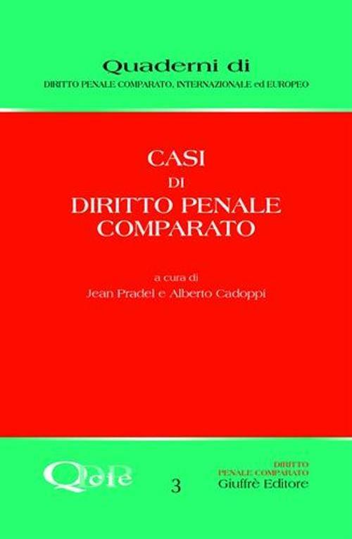 Casi di diritto penale comparato - copertina