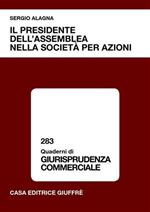 Il presidente dell'assemblea nella società per azioni