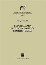 Federalismo, ecologia politica e partiti verdi