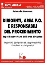 Dirigenti, area P.O. e responsabili del procedimento. Dopo il nuovo CCNL dell'area dirigenza