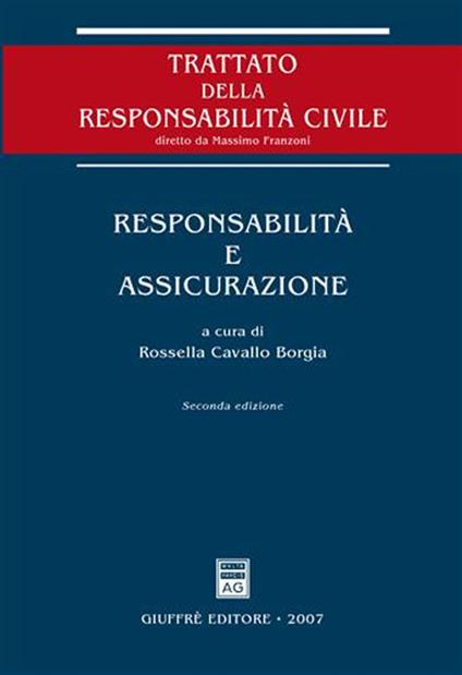 Responsabilità e assicurazione - copertina