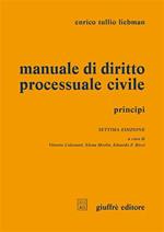 Manuale di diritto processuale civile. Principi