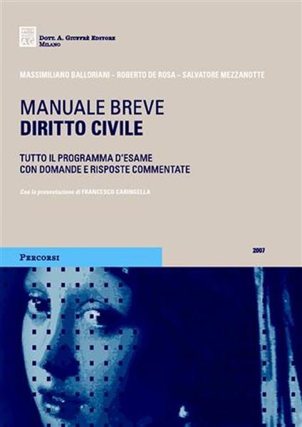 Diritto civile - Massimiliano Balloriani,Roberto De Rosa,Salvatore Mezzanotte - copertina