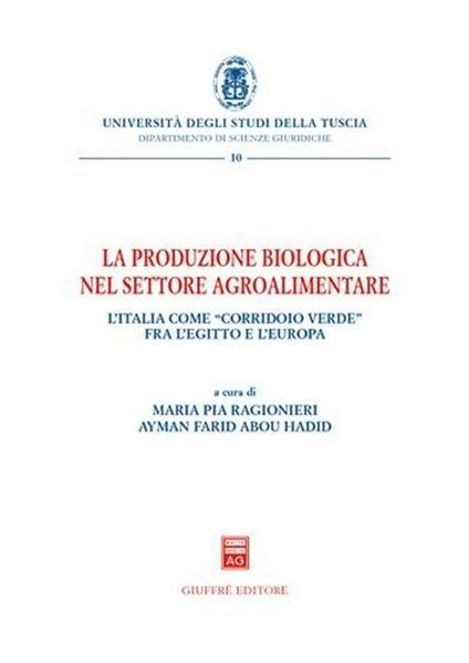 La produzione biologica nel settore agroalimentare - copertina