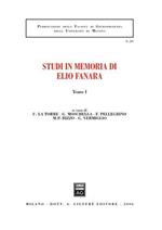 Studi in memoria di Elio Fanara. Vol. 1