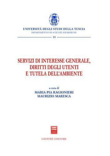 Servizi di interesse generale, diritti degli utenti e tutela dell'ambiente - copertina