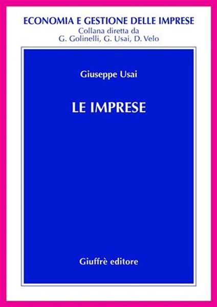 Le imprese - Giuseppe Usai - copertina