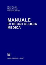 Manuale di deontologia medica