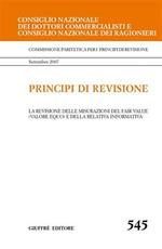 Principi di revisione. Documento 545. La revisione delle misurazioni del fair value (valore equo) e della relativa informativa