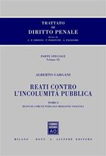 Trattato di diritto penale. Parte speciale. Vol. 9\1: Reati contro l'incolumità pubblica. Reati di comune pericolo mediante violenza.