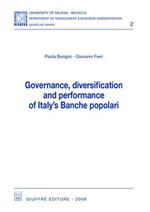 Governance, diversification and performance of Italy's Banche popolari