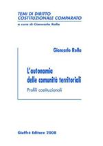 L' autonomia delle comunità territoriali. Profili costituzionali