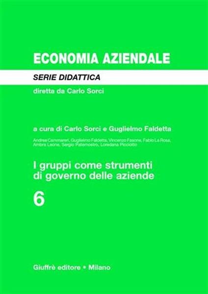 I gruppi come strumenti di governo delle aziende - copertina