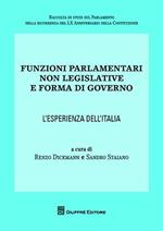 Funzioni parlamentari non legislative e forma di governo