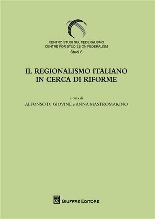 Il regionalismo italiano in cerca di riforme - copertina