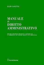 Manuale di diritto amministrativo