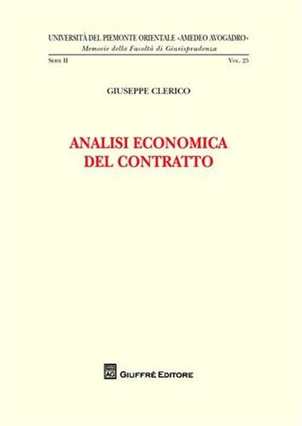 Teoria economica e produzione sanitaria - Giuseppe Clerico - copertina