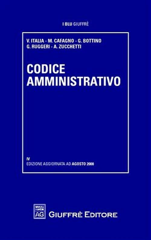 Codice amministrativo - Guido Alpa,Roberto Garofoli - copertina