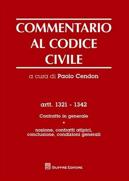 Commentario al codice civile - copertina