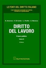 Diritto del lavoro. Vol. 3: Il lavoro pubblico.