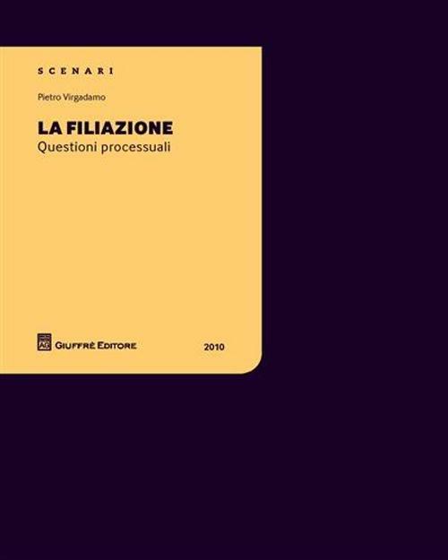 La filiazione. Questioni processuali - Pietro Virgadamo - copertina