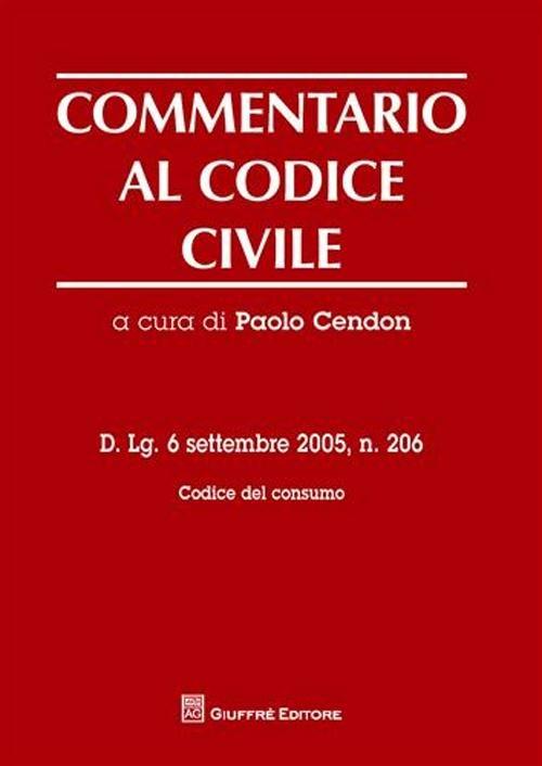 Commentario al codice civile - copertina