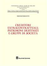 Creditori extracontrattuali, patrimoni destinati e gruppi di società