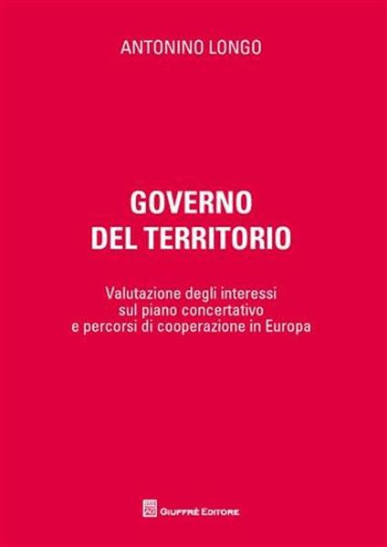 Governo del territorio - Antonino Longo - copertina