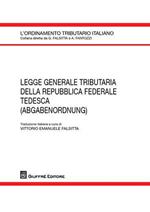 Legge generale tributaria della Repubblica Federale Tedesca (adgabenordnung)