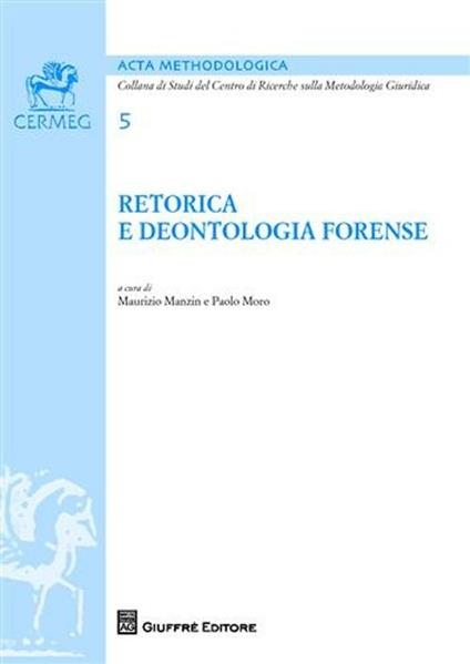 Retorica e deontologia forense - copertina