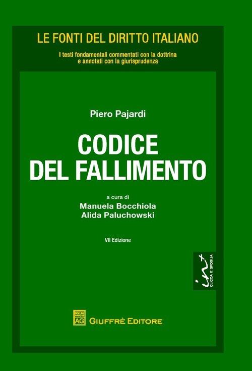 Codice del fallimento - copertina