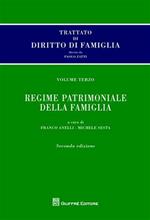 Trattato di diritto di famiglia. Vol. 3: Regime patrimoniale della famiglia.