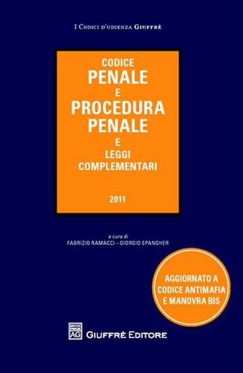 Codice penale e procedura penale e leggi complementari - copertina