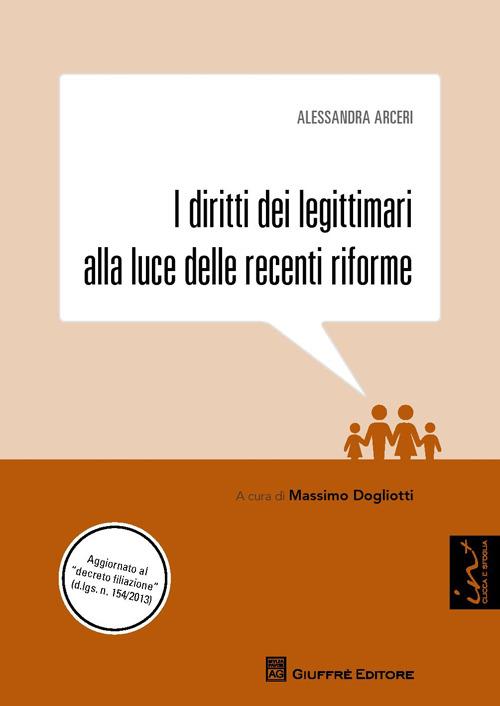 I diritti dei legittimari alla luce delle recenti riforme - Alessandra Arceri - copertina