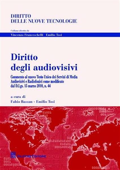 Diritto degli audiovisivi - copertina