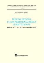 Medicina difensiva e colpa professionale medica in diritto penale. Tra teoria e prassi giurisprudenziale