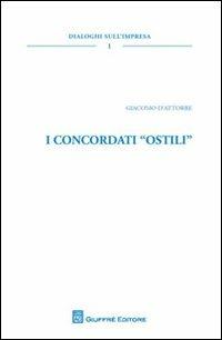 I concordati «ostili» - Giacomo D'Attorre - copertina