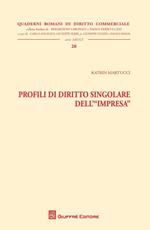 Profili di diritto singolare dell'impresa